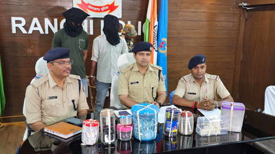 रांची : विधानसभा थाना क्षेत्र से दो ब्राउन शुगर तस्कर अरेस्ट,पूछताछ जारी