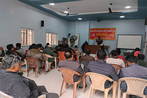 मनरेगा बहाल करने व वीबीजी ग्रामजी रद्द कराने को माकपा का राज्यव्यापी अभियान शुरू