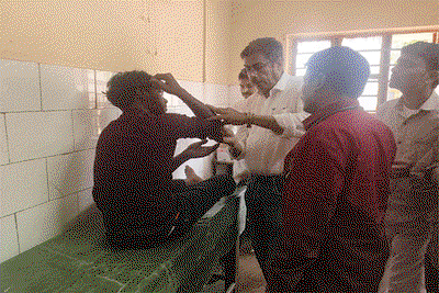 जामताड़ा: वाहन  की टक्कर से युवक गंभीर रूप से घायल