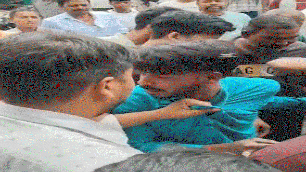 A beating for a pickpocket