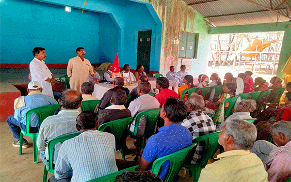 जमशेदपुर में चितरंजन महतो को दी भावभीनी श्रद्धांजलि