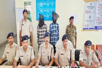 रांची : लालपुर थाने की पुलिस ने दो चोरों को किया गिरफ्तार