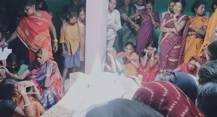 नुनूचंद महतो का शव पुणे से विष्णुगढ़ पहुंचते ही मचा कोहराम