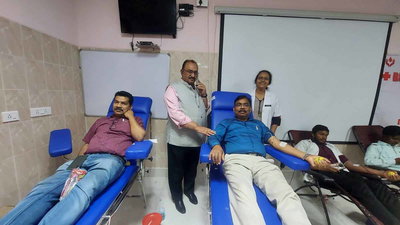 सदर अस्पताल रांची में रक्तदान शिविर, 102 यूनिट रक्त संग्रह