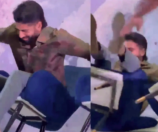 वृषकर्मा' के इवेंट में कुर्सी से गिरे नागा चैतन्य, वीडियो वायरल