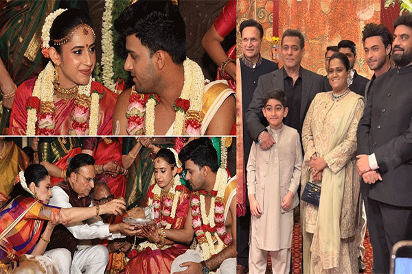 रजत शर्मा की बेटी दिशा की शादी में सजी सितारों की महफिल