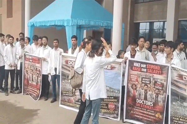 MGM अस्पताल में जूनियर डॉक्टरों की हड़ताल, स्वास्थ्य सेवाएं प्रभावित