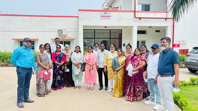 Saraikela : आदित्यपुर को कचरा मुक्त बनाने की तैयारी, पार्षदों ने सिनी वेस्ट मैनेजमेंट प्लांट का किया निरीक्षण
