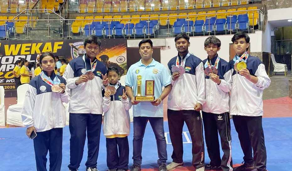 WEKAF वर्ल्ड अर्निस गेम्स: भारत बना चैंपियन, झारखंड के खिलाड़ियों ने जीते 6 पदक