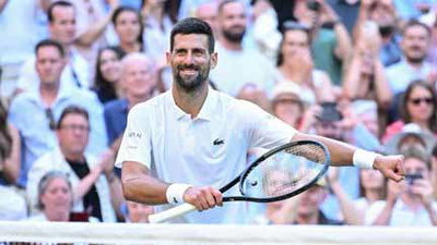 Tennis : विंबलडन क्वार्टर फाइनल में फेलिक्स को हरा सेमीफाइनल में पहुंचे जोकोविच