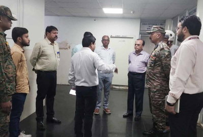 रिम्स में निदेशक का औचक निरीक्षण, मरीजों की सुविधा सुधारने के लिए कई अहम निर्देश