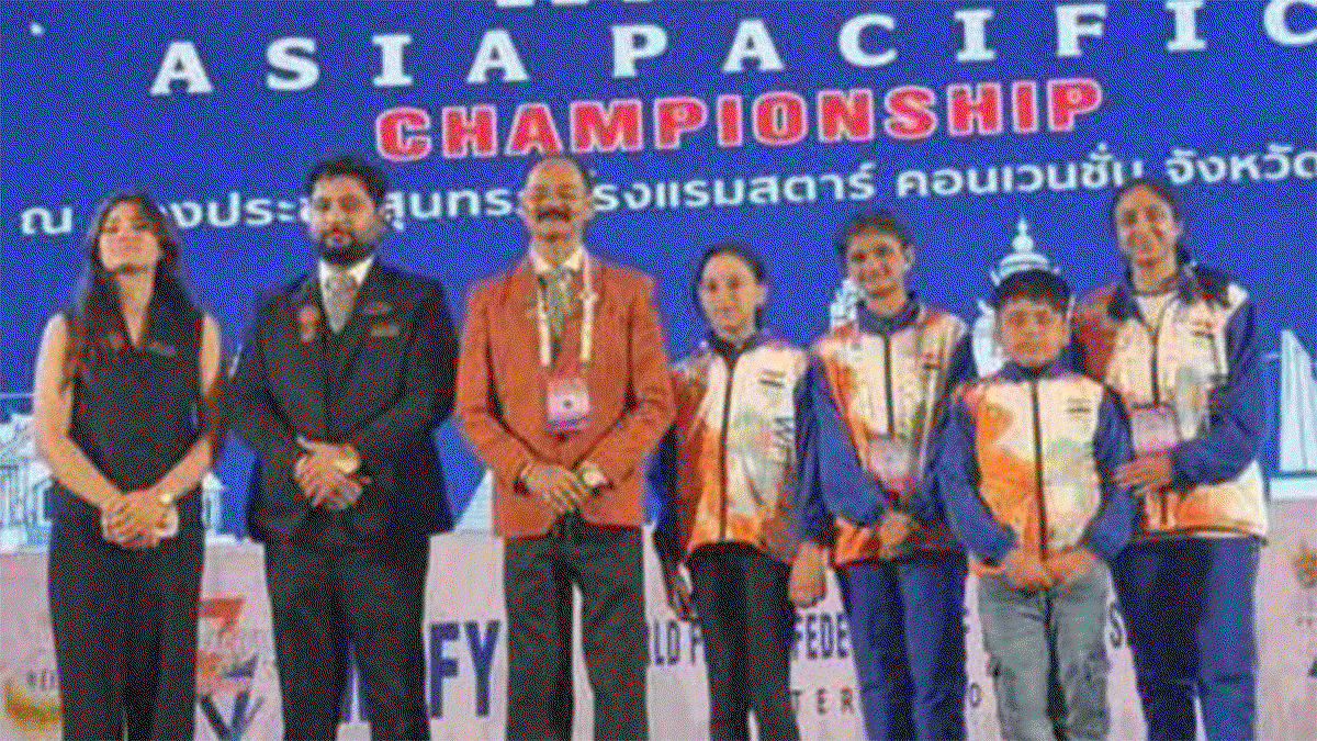 Asia Pacific Yogasana Champion