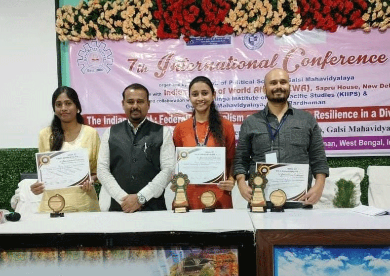 CUJ  के दो शोधार्थियों को मिला ‘सर्वश्रेष्ठ शोध पत्र’ पुरस्कार