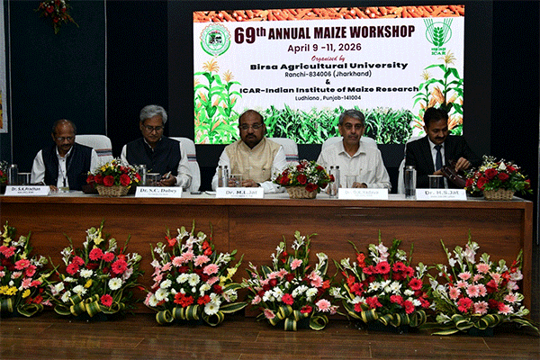 BAU  की पहल : भारत को मक्का अनुसंधान का वैश्विक केंद्र बनाने का संकल्प