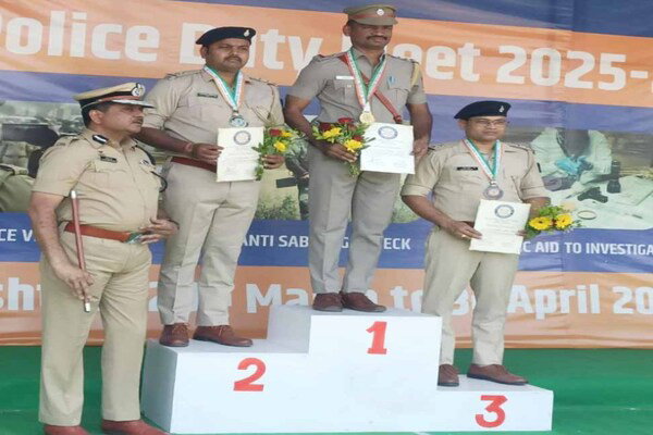 नागपुर में 69वीं अखिल भारतीय पुलिस ड्यूटी मीट में झारखंड पुलिस का शानदार प्रदर्शन, 2 पदक जीते