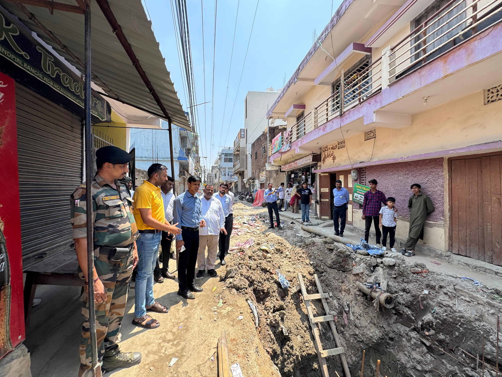 Ranchi News : 2850 फीट लंबे नाले से हिंदपीढ़ी को मिलेगी जलजमाव से राहत, 60% काम पूरा