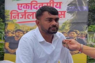 Ranchi : निर्जला उपवास पर बैठे जयराम महतो का ऐलान, बोले- छात्रों के साथ पैदल विधानसभा जाएंगे