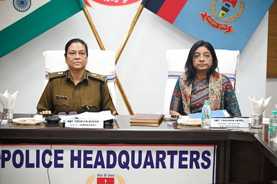 गृह सचिव व डीजीपी ने पुलिस अधीक्षकों के साथ की डीजी-आईजी कॉन्फेंस में चर्चा