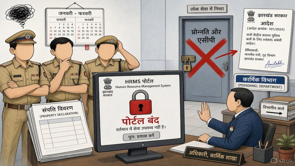 hrms portal jharkhand police