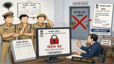 मंत्री और गृह सचिव के कहने के बाद भी कार्मिक विभाग ने पुलिसकर्मियों के लिए नहीं खोला HRMS पोर्टल