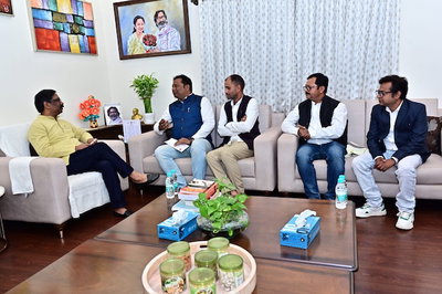 सीएम हेमंत सोरेन से मिले वैज्ञानिक जीभीके सुब्रमण्यम