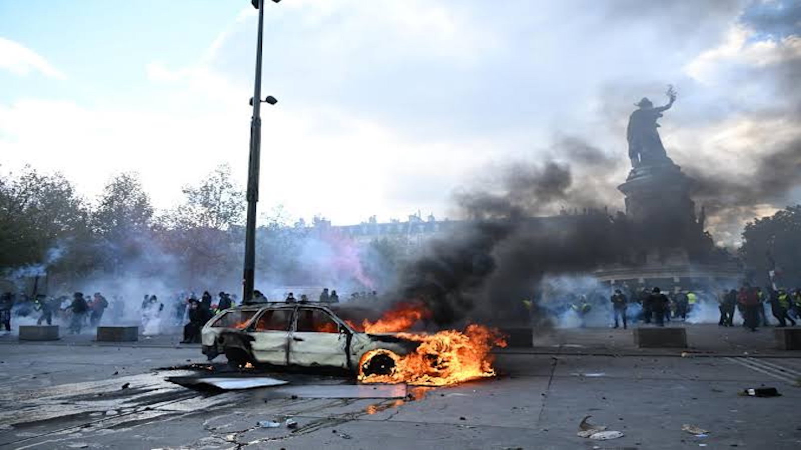 France Italy Belgium protest