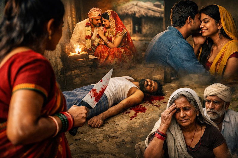 रिश्तों का सचः सात फेरे, कसमें, कुछ साल का भी साथ नहीं, पत्नियां बनीं पति की कातिल