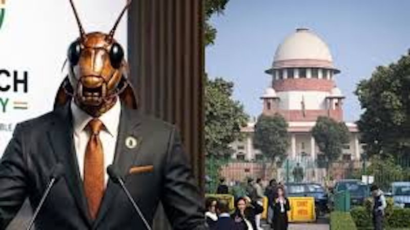 विपक्ष को काक्रोच क्यों पसंद है