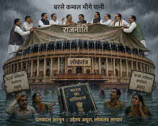 बरसे कम्बल भीगे पानी