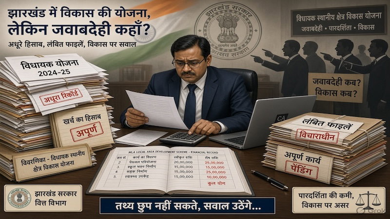 mla fund account missing
