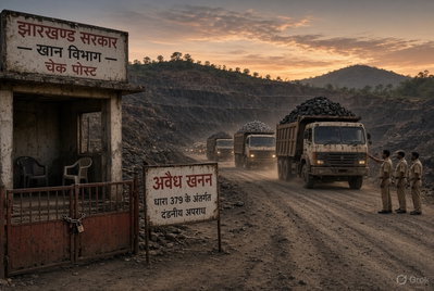 कैसे रूके अवैध खनन-परिवहन? खान विभाग के पास न अफसर, न गाड़ी, न सर्वेयर, सुरक्षा राम भरोसे
